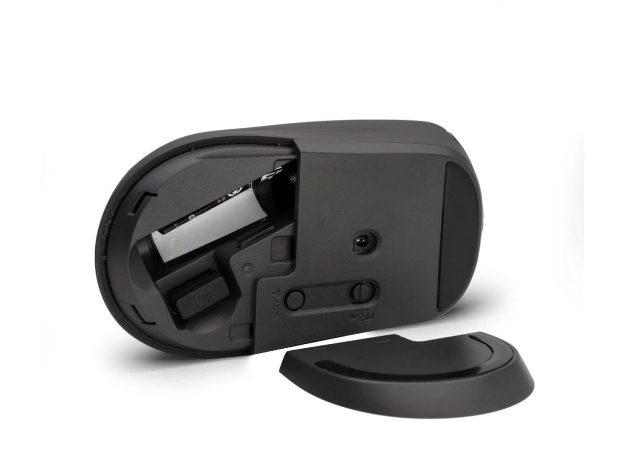 HP 400 Quiet Dual Wireless Bluetooth Mouse Black