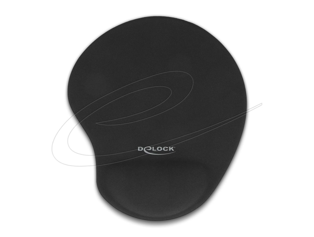 DeLock Ergonomic Egérpad Black