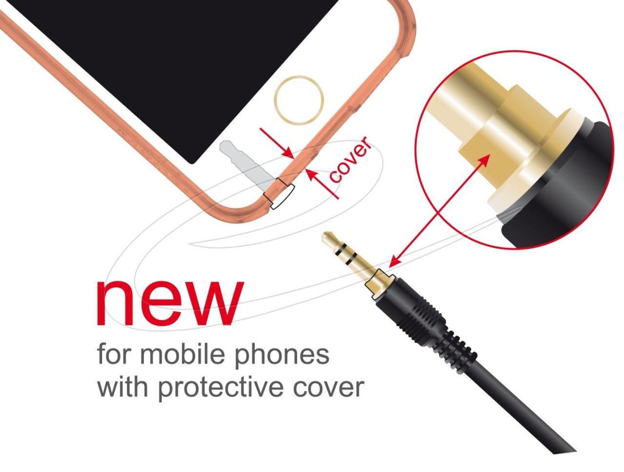 DeLock Stereo Jack Cable 3.5mm 3 pin male to male 1m Black DeLock Stereo Jack Cable 3.5mm 3 pin male to male 1m Black