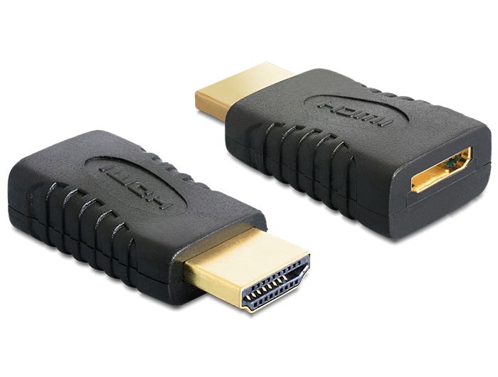 DeLock Adapter High Speed HDMI - A male > C female