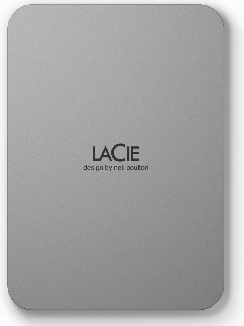 LaCie 5TB 2,5" USB3.1 Type-C Moon Silver