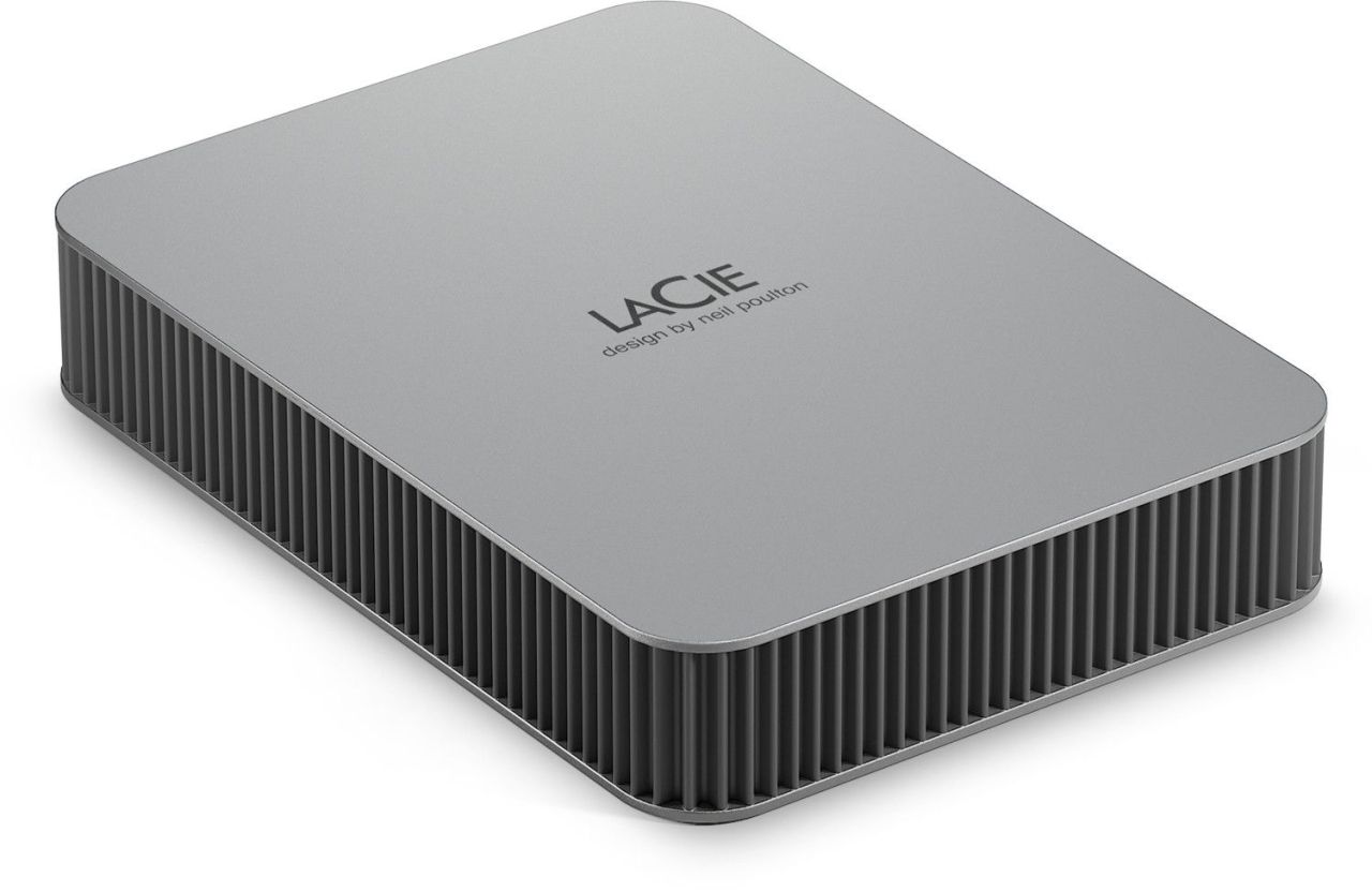 LaCie 5TB 2,5" USB3.1 Type-C Moon Silver