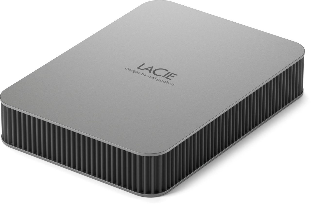 LaCie 5TB 2,5" USB3.1 Type-C Moon Silver