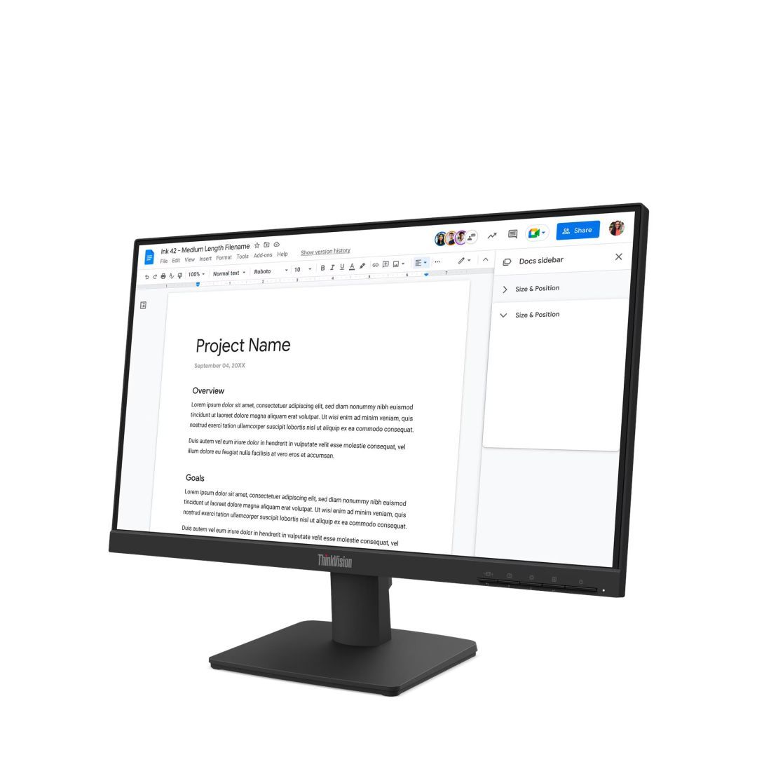 Lenovo 21,5" ThinkVision S22-4e IPS LED