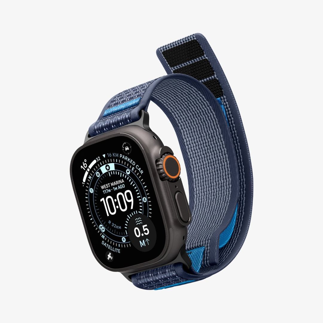 Spigen Athlex Air 2 Active Band for Apple Watch 49mm/46mm/45mm/44mm Navy Blue