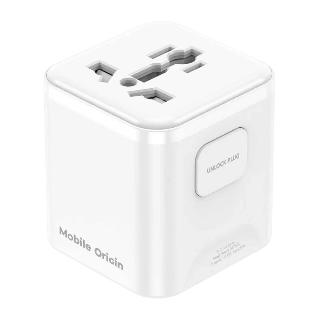 Mobile Origin Universal Travel Adapter PW30 EU/UK/US/AUS White