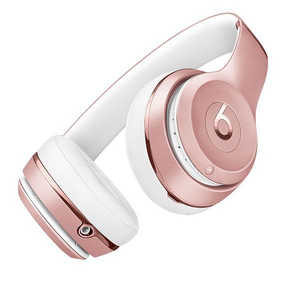Apple Beats Solo3 Bluetooth Headset Icon Collection Rose Gold Apple Beats Solo3 Bluetooth Headset Icon Collection Rose Gold
