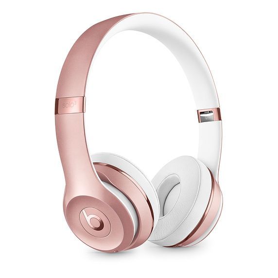 Apple Beats Solo3 Bluetooth Headset Icon Collection Rose Gold Apple Beats Solo3 Bluetooth Headset Icon Collection Rose Gold