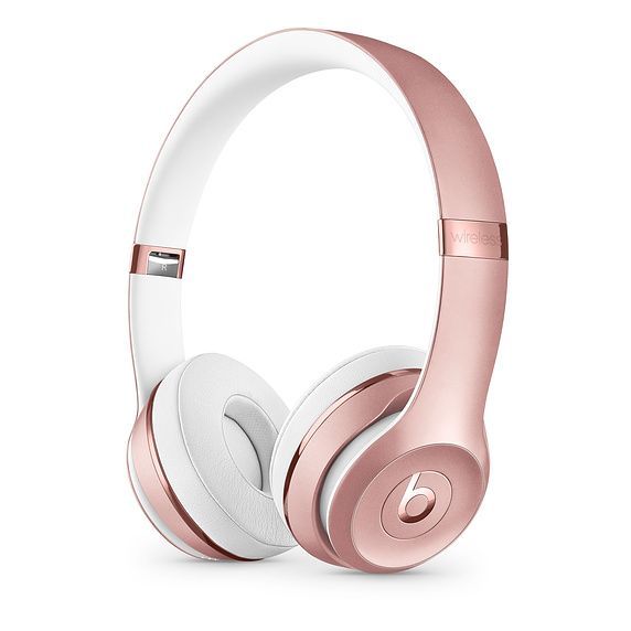 Apple Beats Solo3 Bluetooth Headset Icon Collection Rose Gold Apple Beats Solo3 Bluetooth Headset Icon Collection Rose Gold