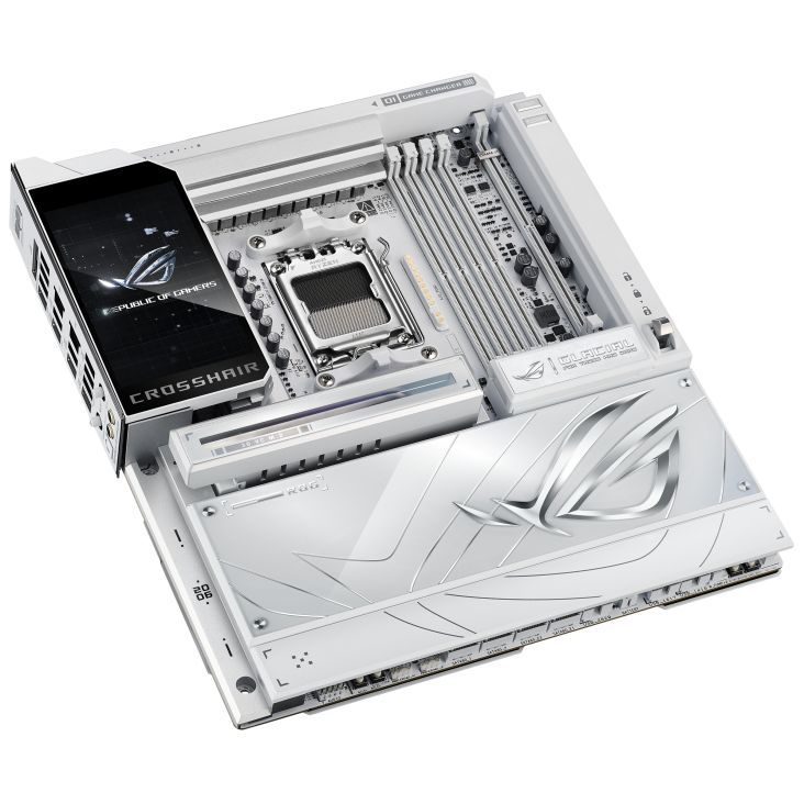 Asus ROG CROSSHAIR X870E GLACIAL Asus ROG CROSSHAIR X870E GLACIAL