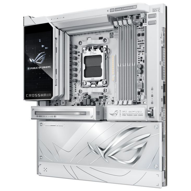 Asus ROG CROSSHAIR X870E GLACIAL Asus ROG CROSSHAIR X870E GLACIAL