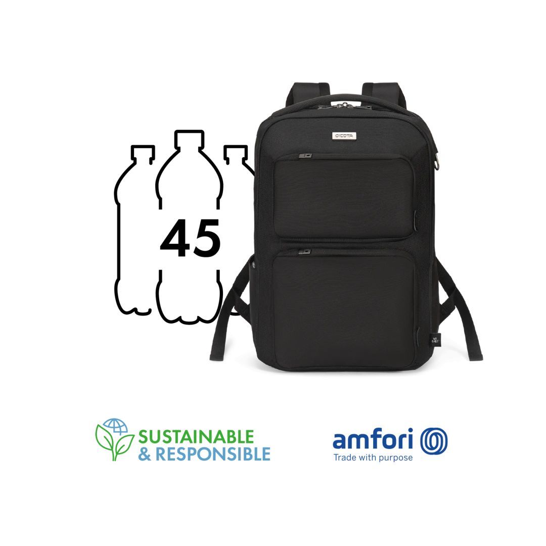 Dicota SEVEN Notebook Backpack 12-14" Black Dicota SEVEN Notebook Backpack 12-14" Black