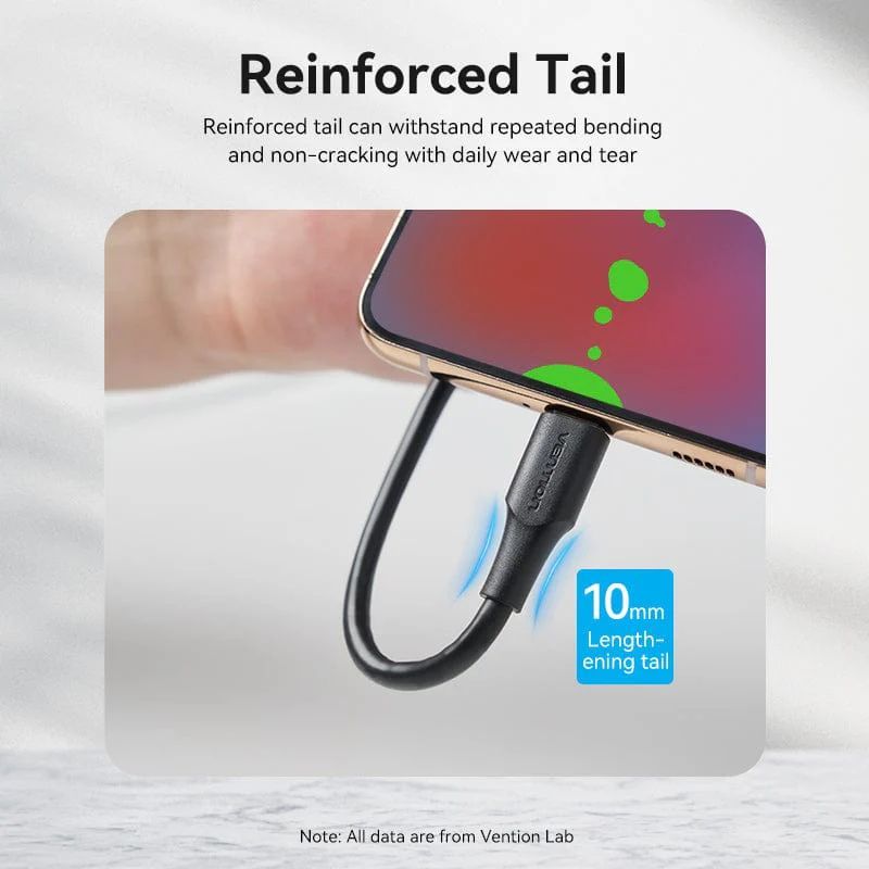 Vention USB 2.0 USB-A to USB-C cable 1m Black