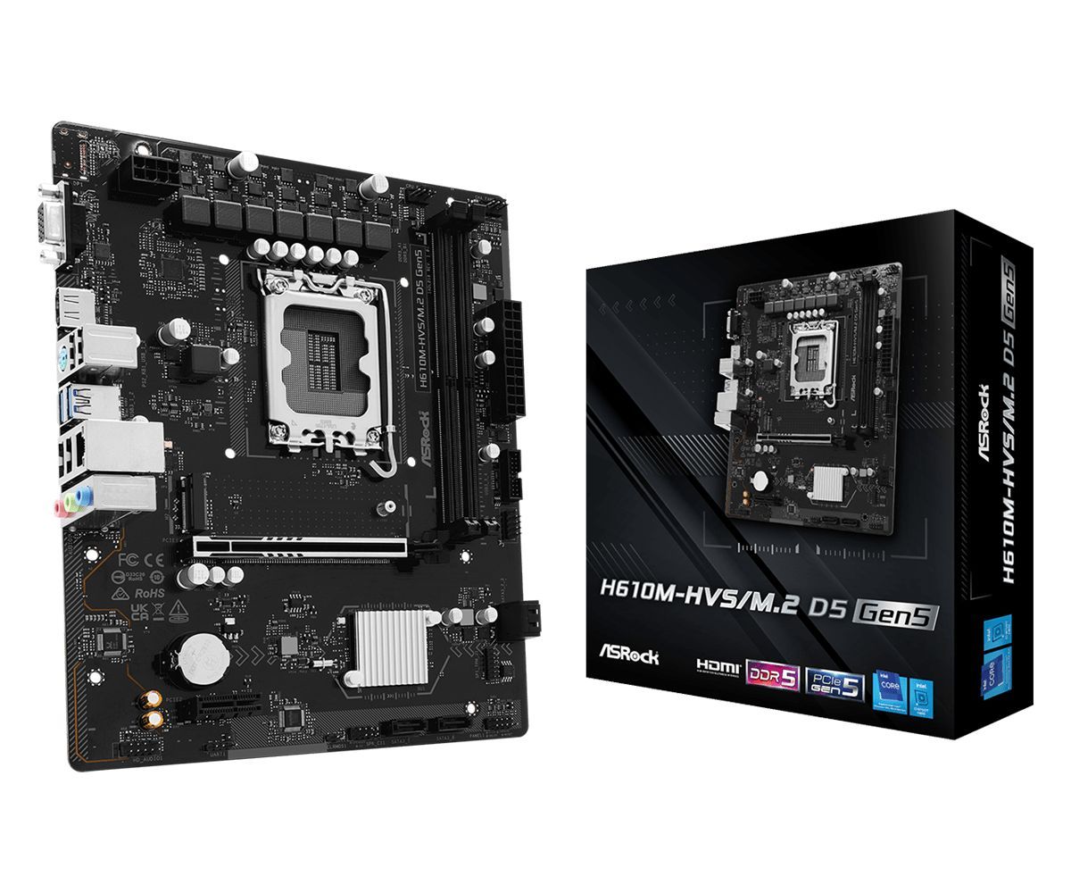 ASRock H610M-HVS/M.2 D5 GEN5