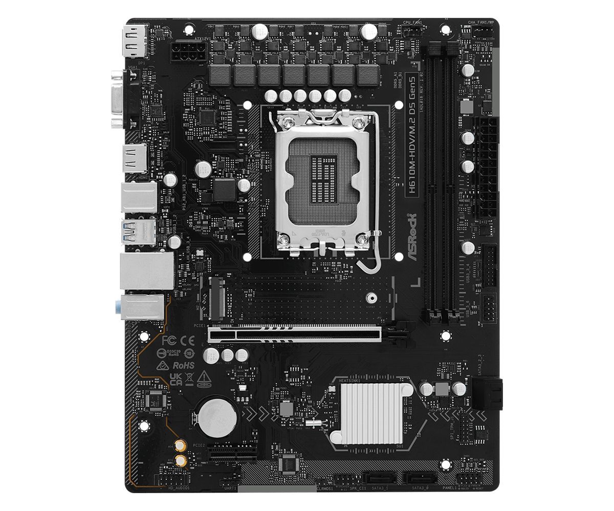 ASRock H610M-HDV/M.2 D5 GEN5