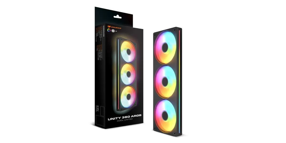 Cougar Unity 360 ARGB Black Cougar Unity 360 ARGB Black