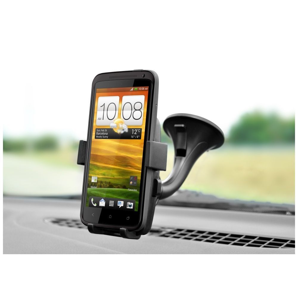 FIXED fix1 univerzális tartó tapadókoronggal mobiltelefonokhoz és okostelefonokhoz, 5-7 cm szélességben, kibővítve