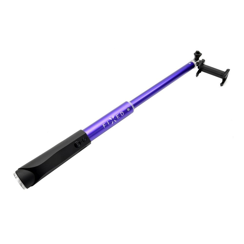 FIXED Teleszkópos szelfibot luxus alumínium kivitelben BT indítóval, kék
