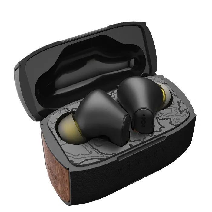 Marley Trenchtown ANC Wireless Earbuds Black