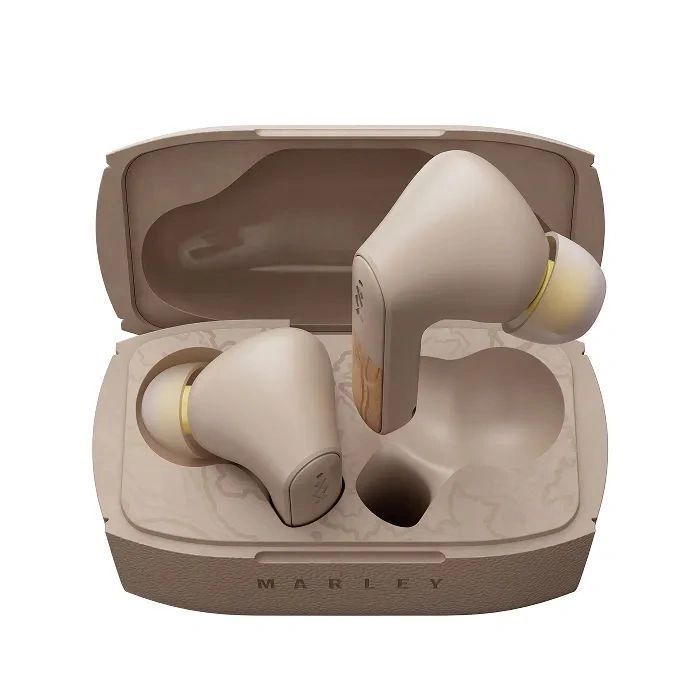 Marley Trenchtown ANC Wireless Earbuds Cream