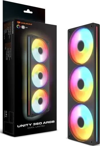Cougar Unity 360 Reverse ARGB Black Cougar Unity 360 Reverse ARGB Black