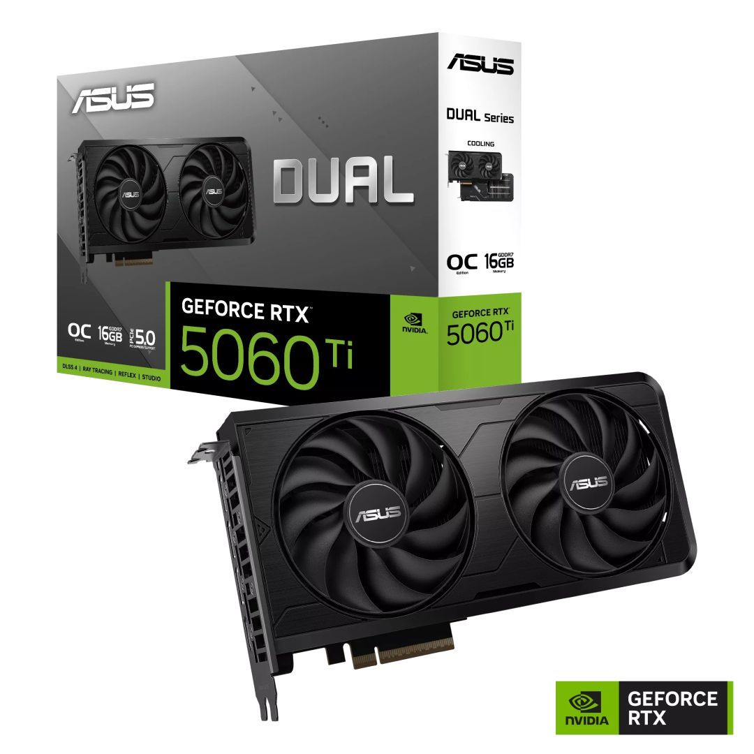 Asus DUAL-RTX5060TI-O16G-EVO Asus DUAL-RTX5060TI-O16G-EVO