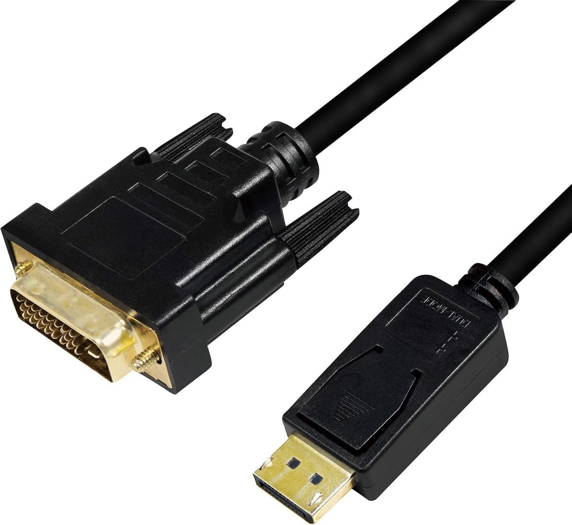 Logilink DisplayPort DVI-D Cable 5m Black