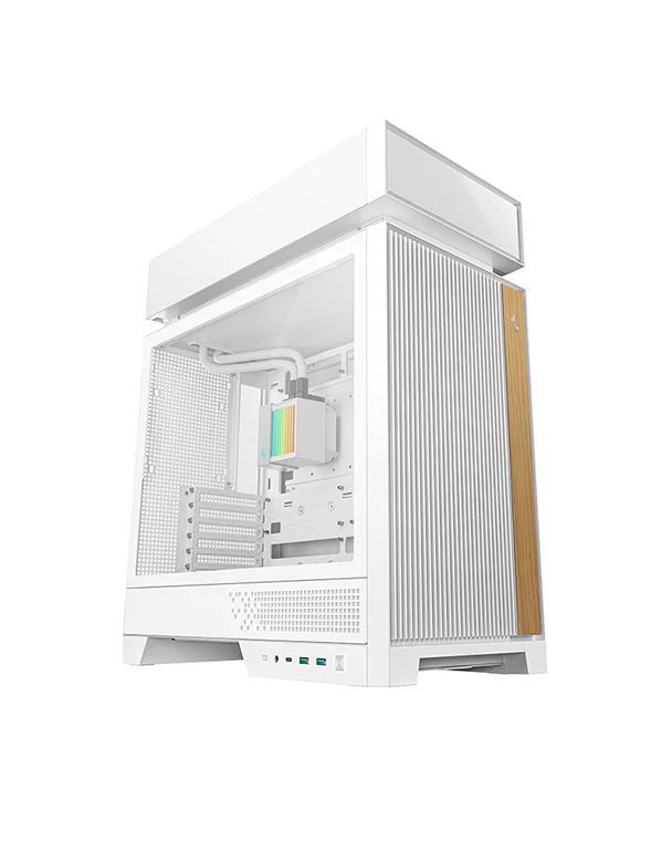 DeepCool CL6600 WH Tempered Glass White