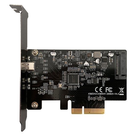 LC Power PCI Express card USB 3.2 Gen 2×2 with USB-C port
