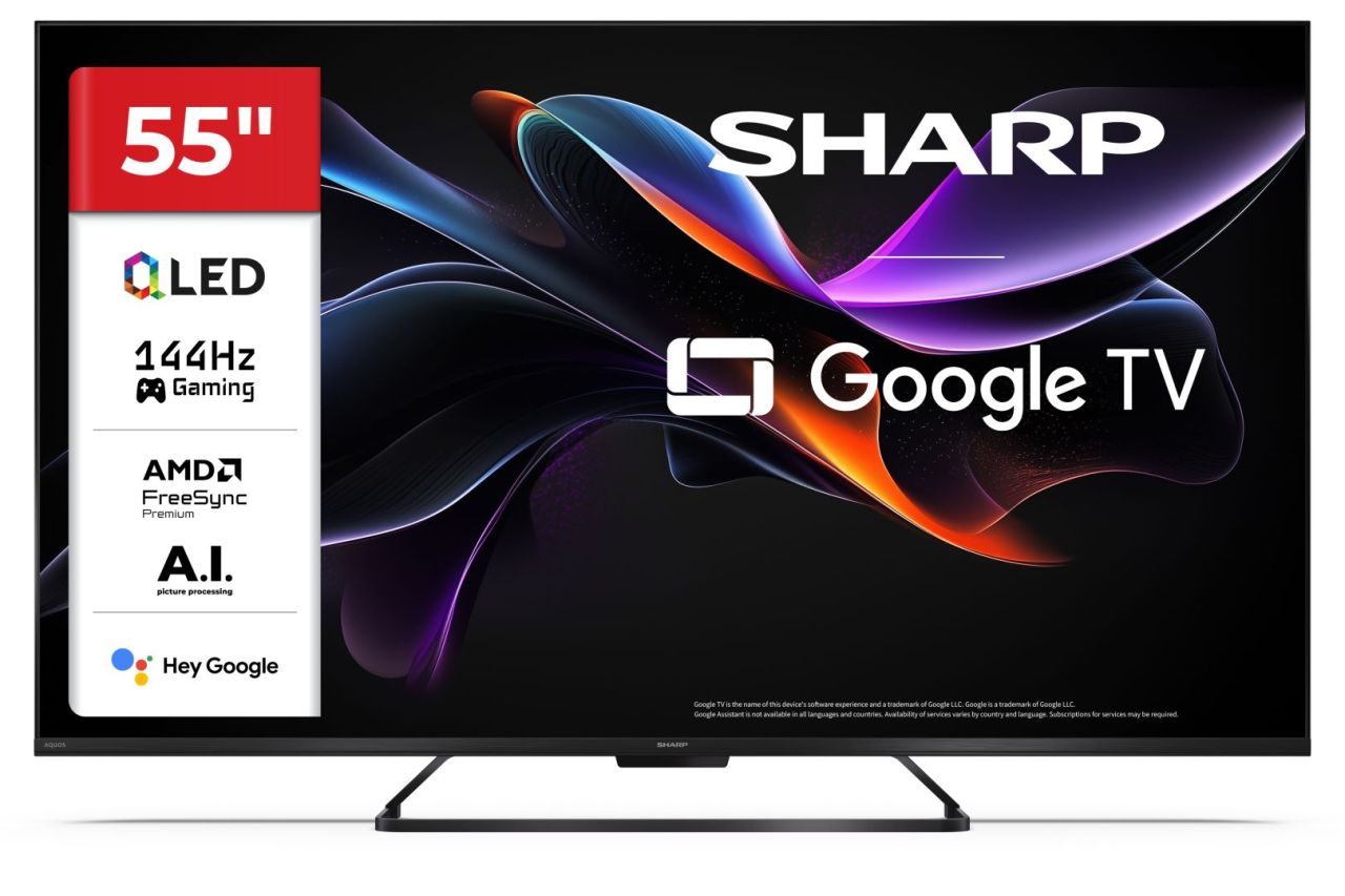 Sharp 55" 55HR7265E QLED Smart