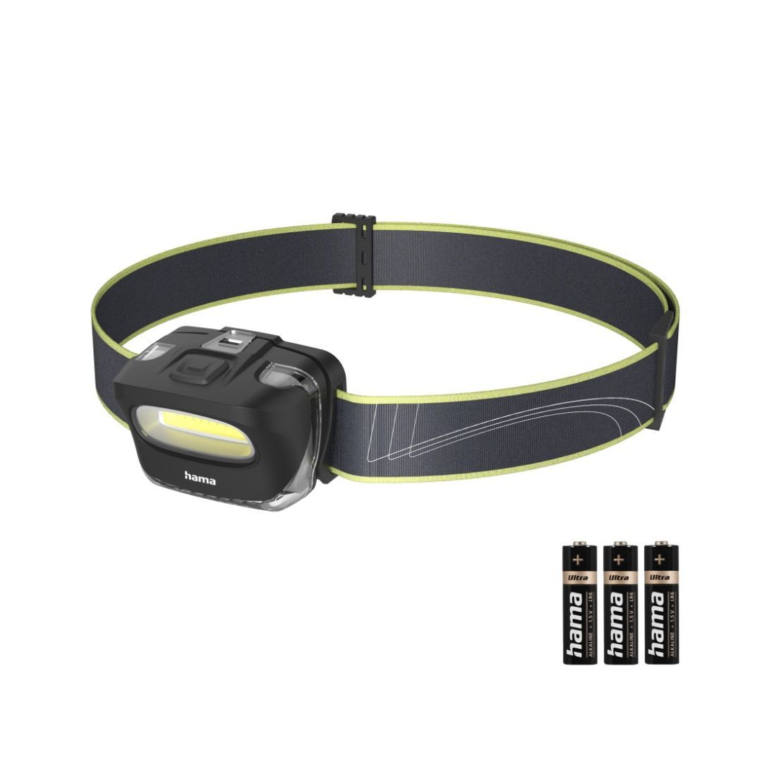Hama HL110 LED Head Torch Black