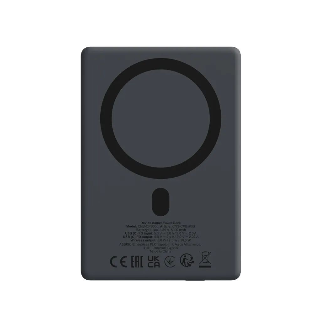 Canyon CNS-CPB500B 5000mAh PowerBank Interstellar Black