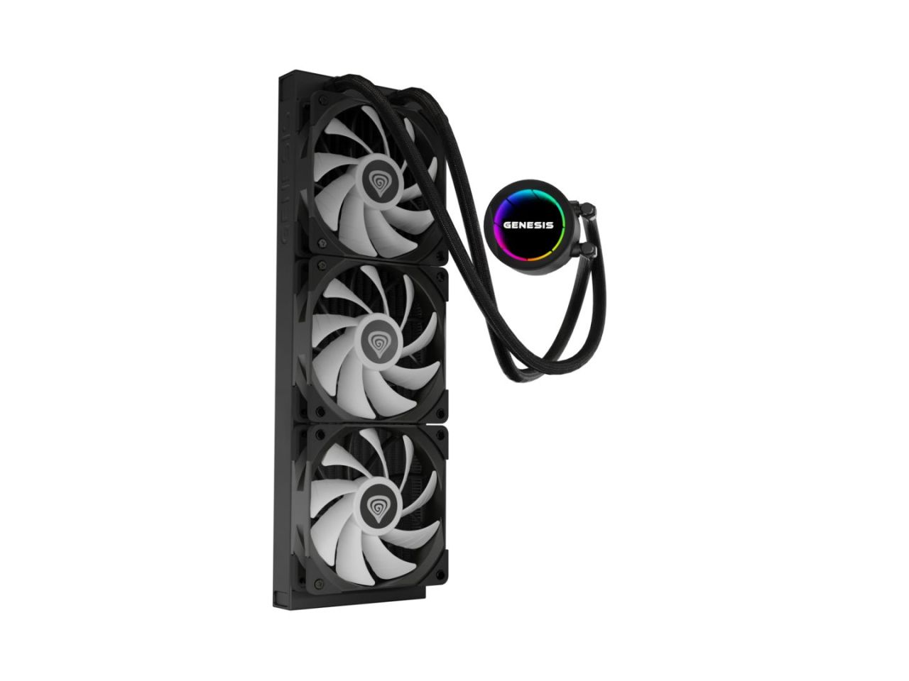 Genesis Hydria 360 ARGB Black