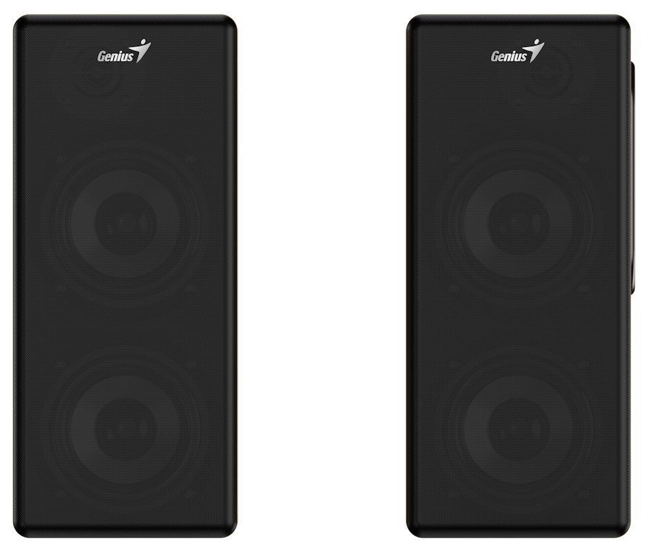 Genius SP-HF1220BT 45-Watt Bluetooth Wood Speakers Pine Wood