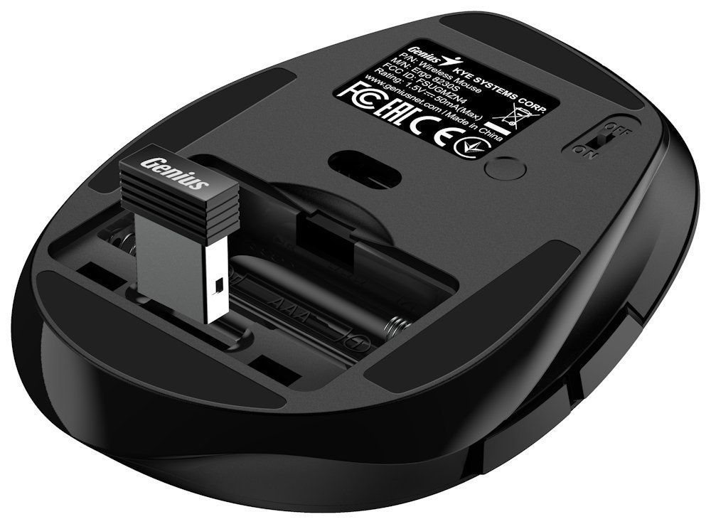 Genius Ergo 8230S Wireless Mouse Black Genius Ergo 8230S Wireless Mouse Black