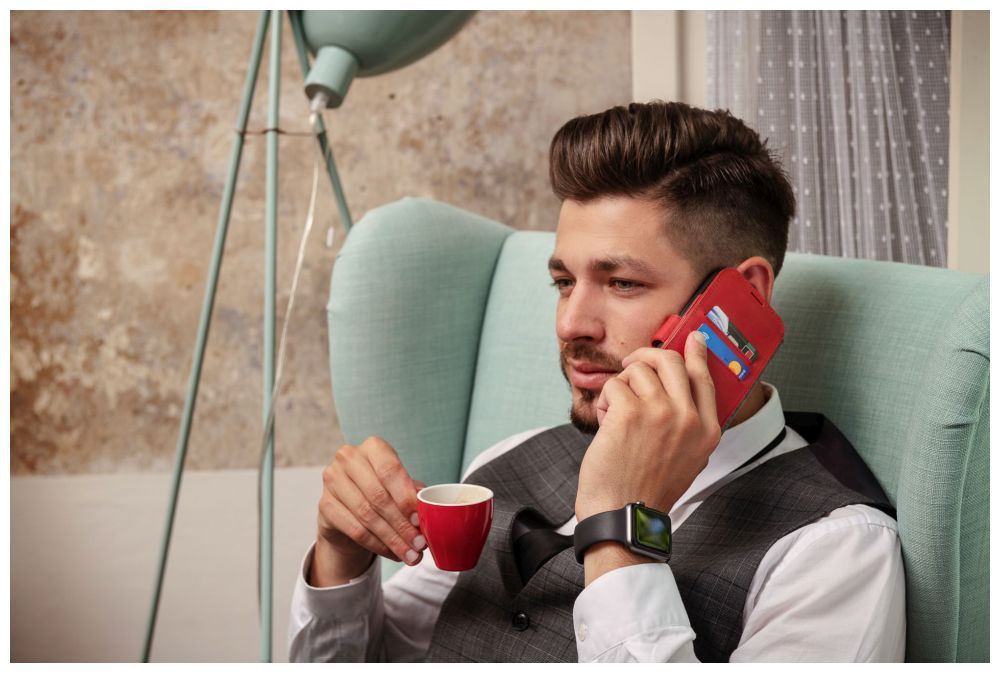 FIXED ProFit oldalranyíló telefontok a Samsung Galaxy S24 készülékhez, piros FIXPFIT2-1256-RD FIXED ProFit oldalranyíló telefontok a Samsung Galaxy S24 készülékhez, piros FIXPFIT2-1256-RD