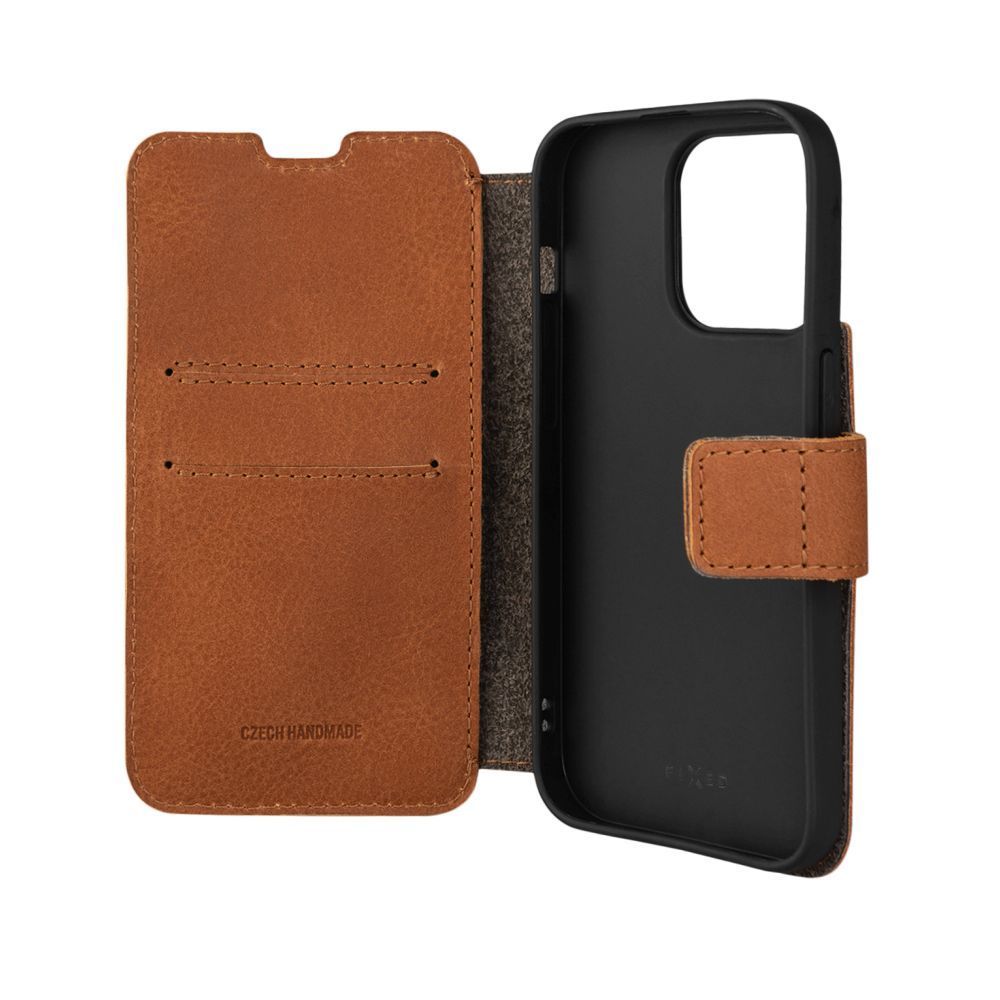 FIXED ProFit for Apple iPhone 14 Pro, brown FIXED ProFit for Apple iPhone 14 Pro, brown