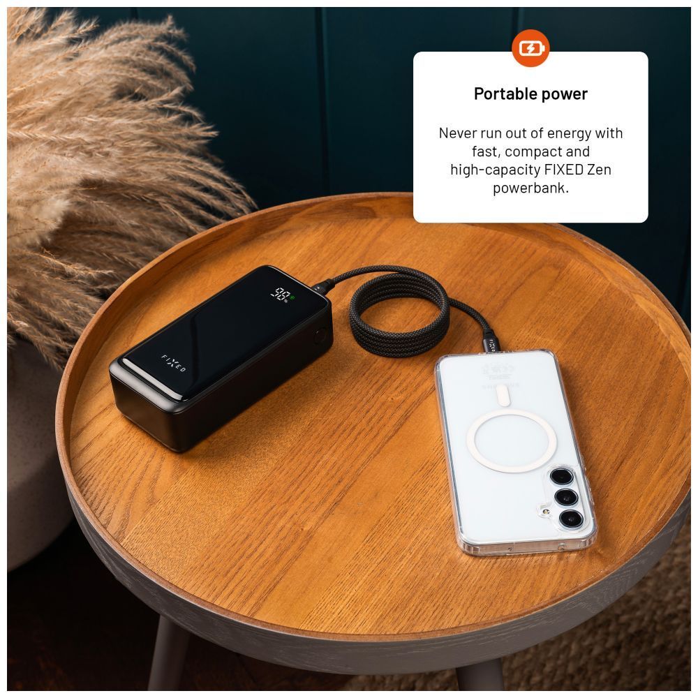 FIXED Zen2 30, 30 000 mAh PowerBank, fekete