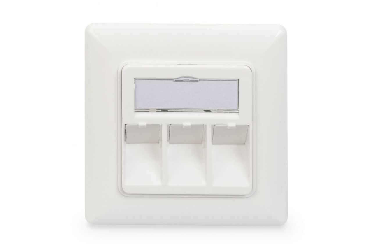 Digitus DN-93821 csatlakozóaljzat RJ-45 White