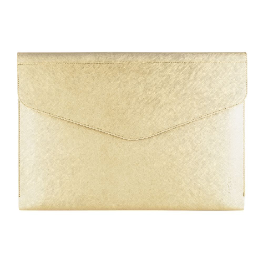 FIXED kézi táska laptophoz 15,3", világos sárga