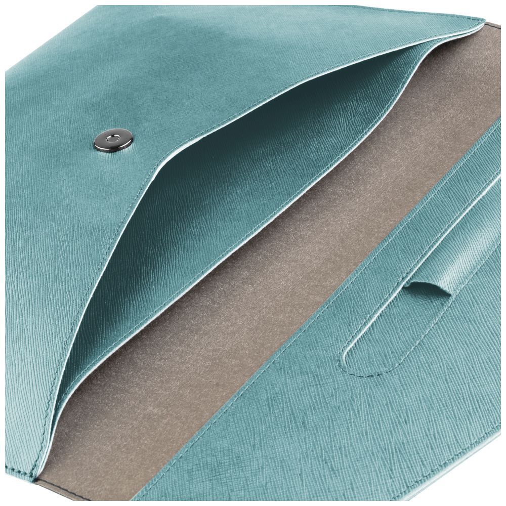 FIXED kézi táska laptophoz 15,3", világos türkiz