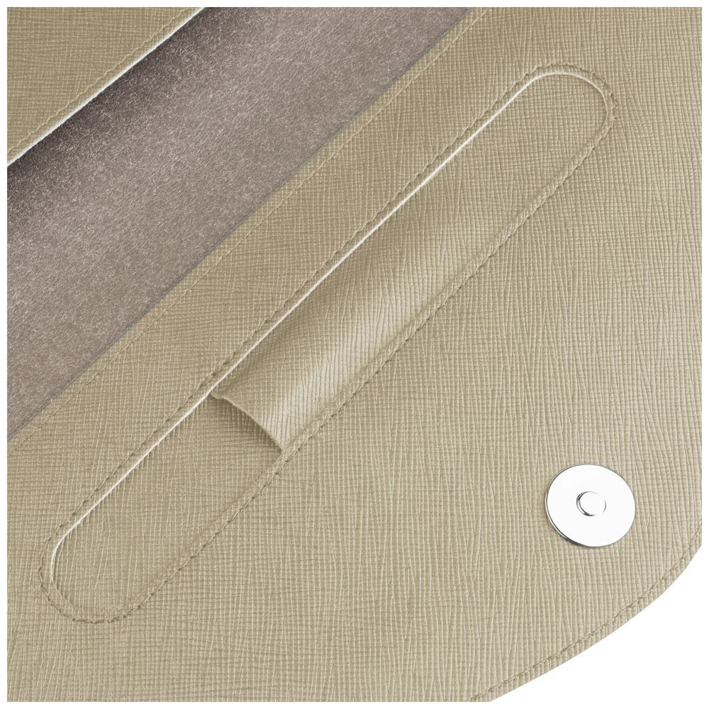 FIXED kézi táska laptophoz 15,3", krém