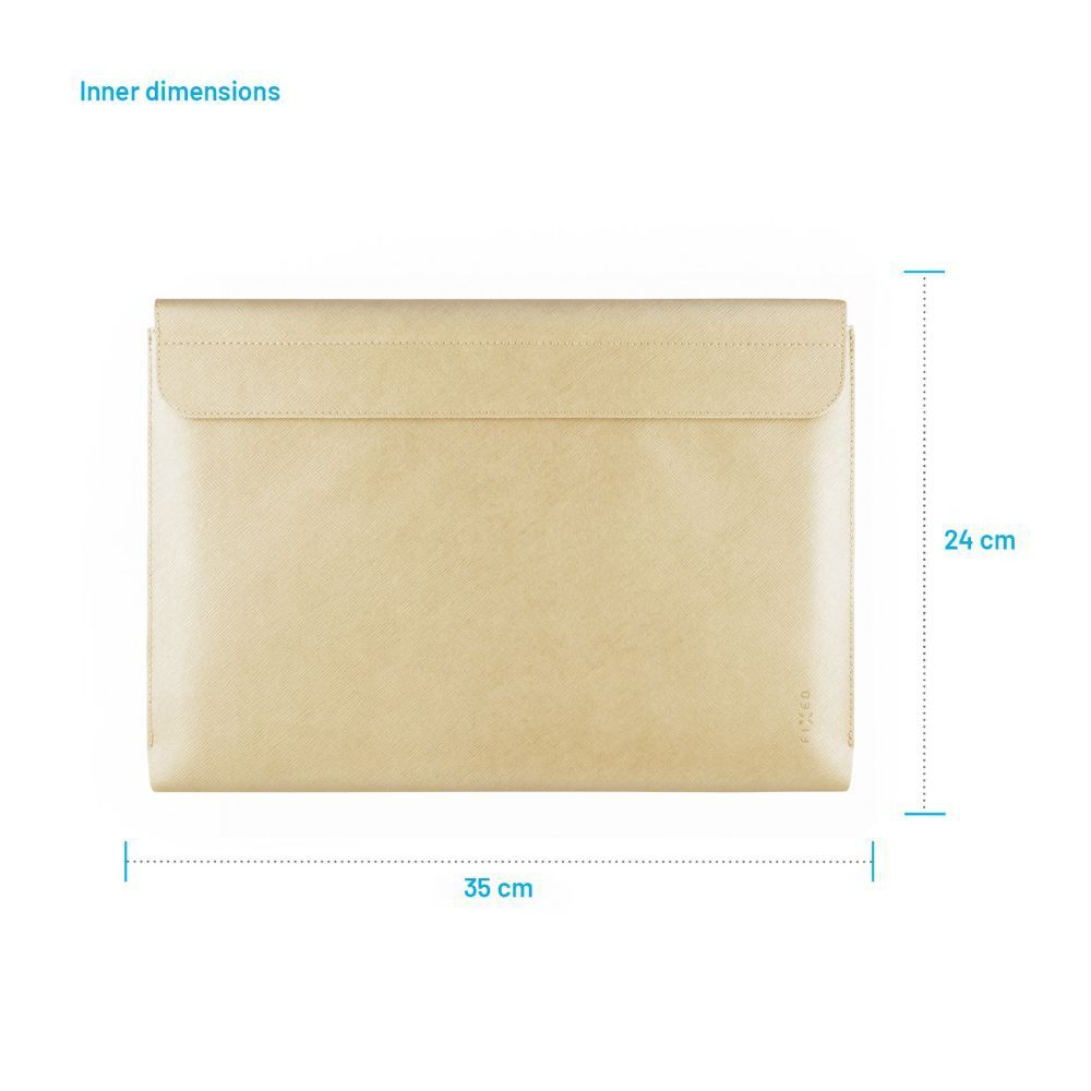 FIXED kézi táska laptophoz 15,3", világos sárga FIXED kézi táska laptophoz 15,3", világos sárga