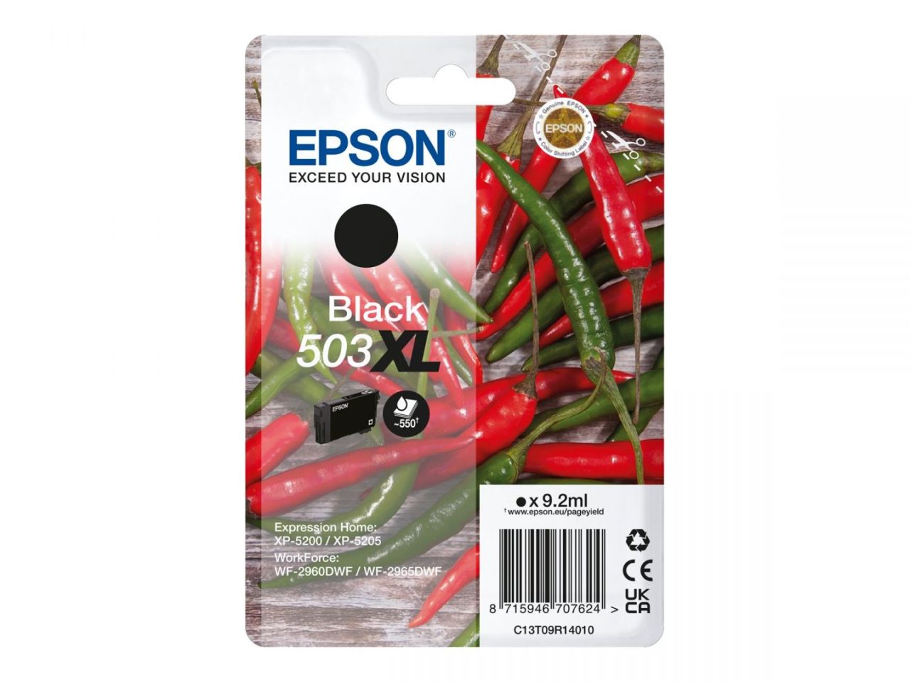 Epson T09R1 (503XL) Black tintapatron Epson T09R1 (503XL) Black tintapatron