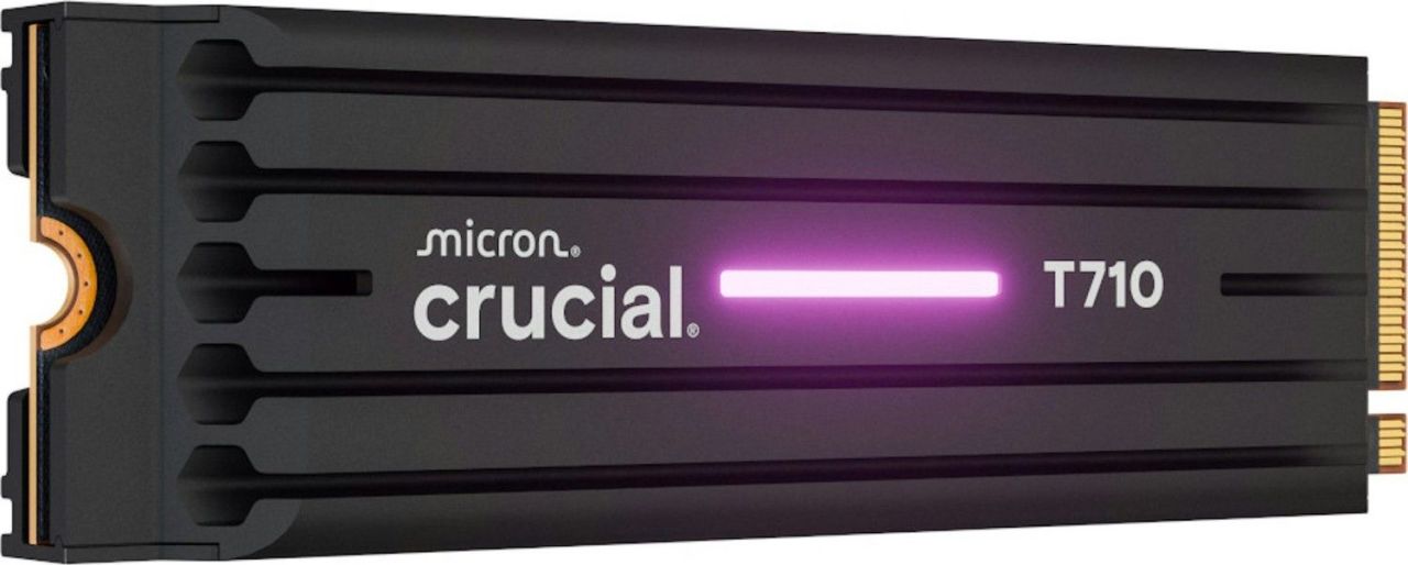 Crucial 4TB M.2 2280 NVMe T710 with heatsink