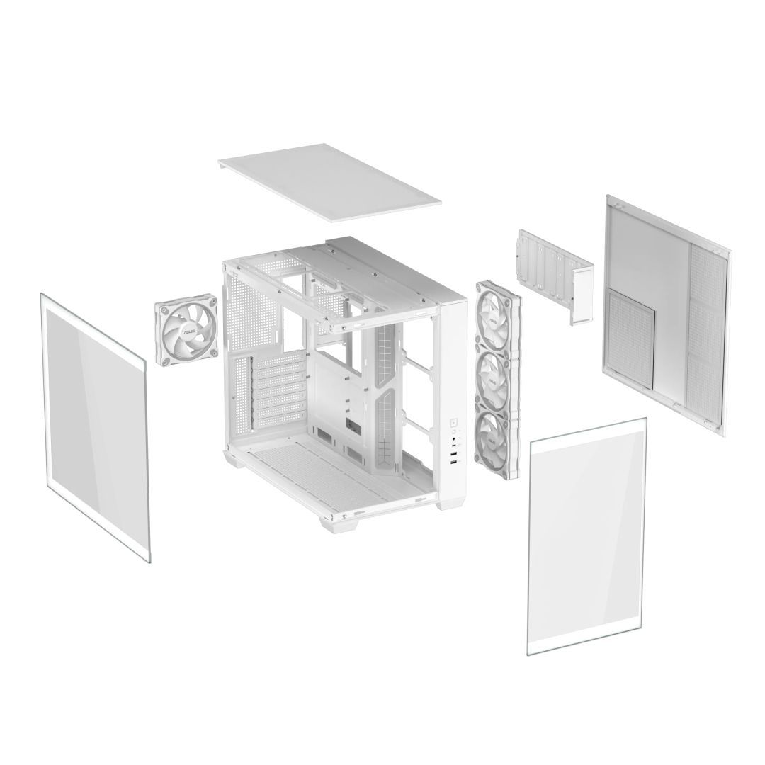 Asus A32 PLUS Tempered Glass White