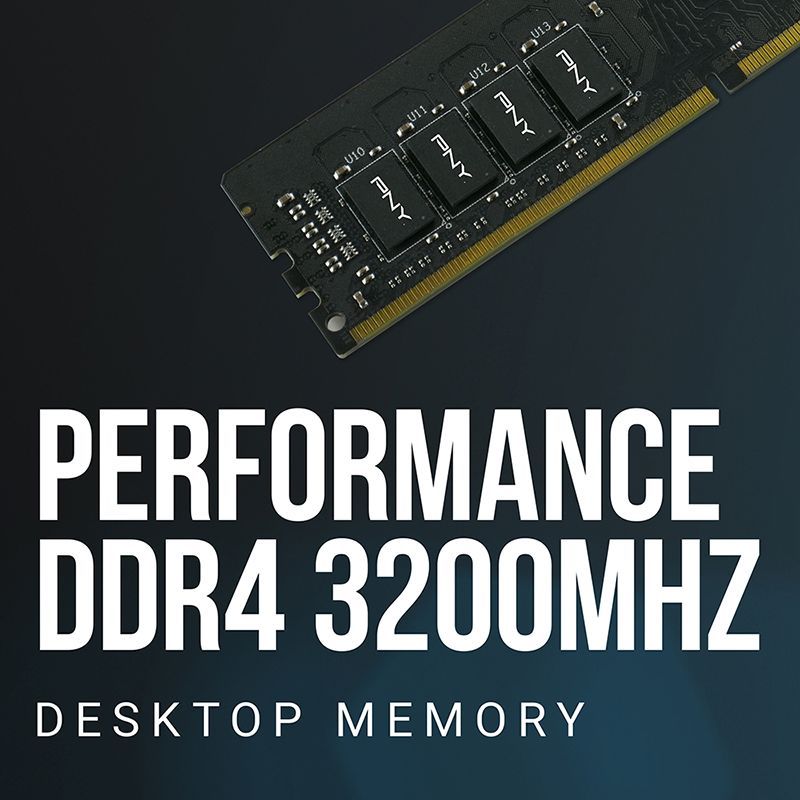 PNY 8GB DDR4 3200MHz Performance Black