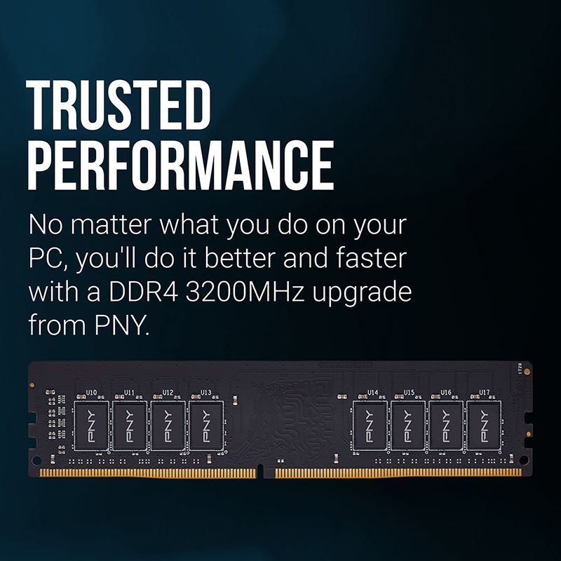 PNY 8GB DDR4 3200MHz Performance Black