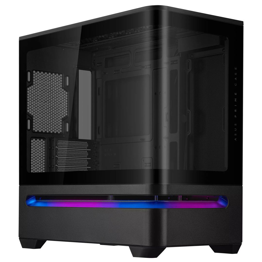 Asus Prime AP202 RGB Tempered Glass Black