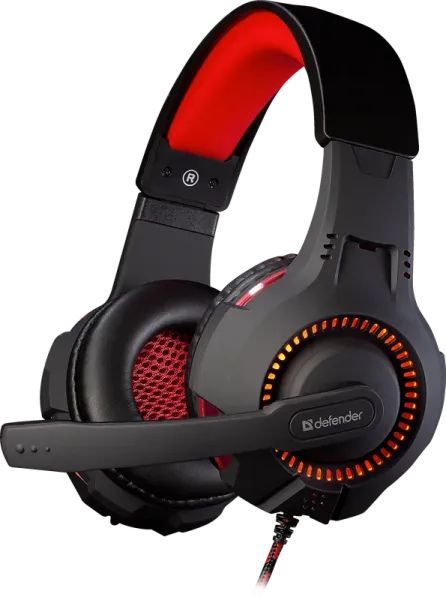 Defender G-450 Gamer Headset Black/Red
